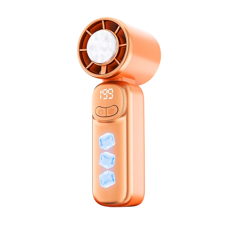 Portable mini fan with long-lasting battery