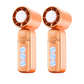 Portable mini fan with long-lasting battery