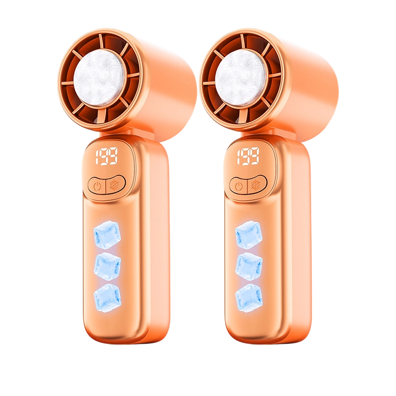 Portable mini fan with long-lasting battery