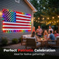 50% OFF FOR LIMITED TIME LED American Flag Light with Remote Control