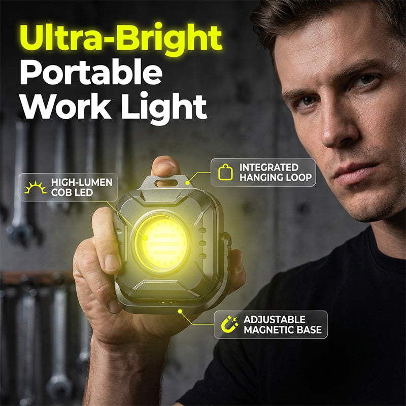 🔥Rechargeable Magnetic COB Work Lights