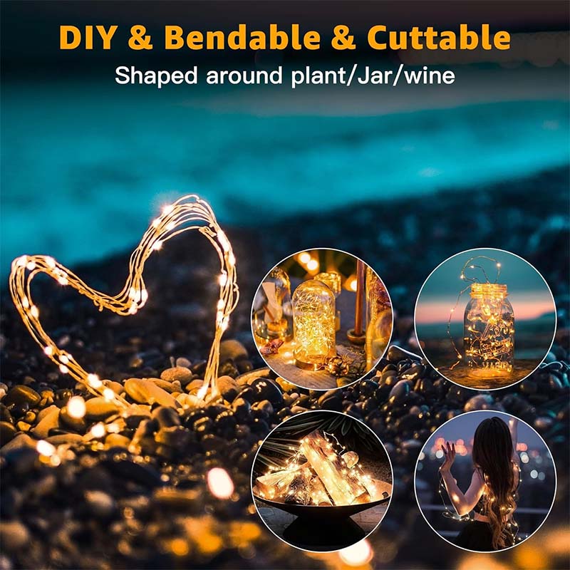 Battery-Operated Fairy String Lights