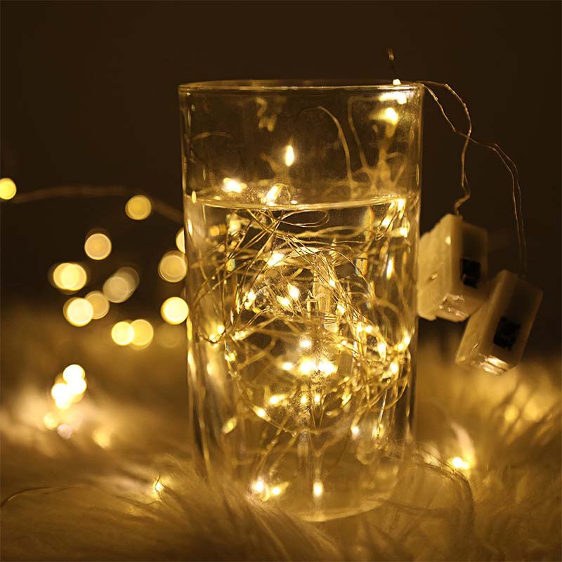 Battery-Operated Fairy String Lights