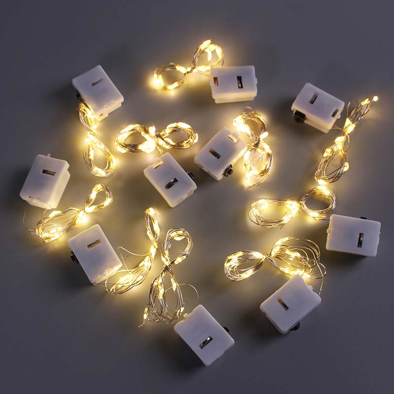 Battery-Operated Fairy String Lights