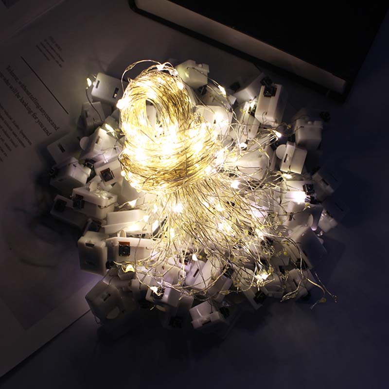Battery-Operated Fairy String Lights