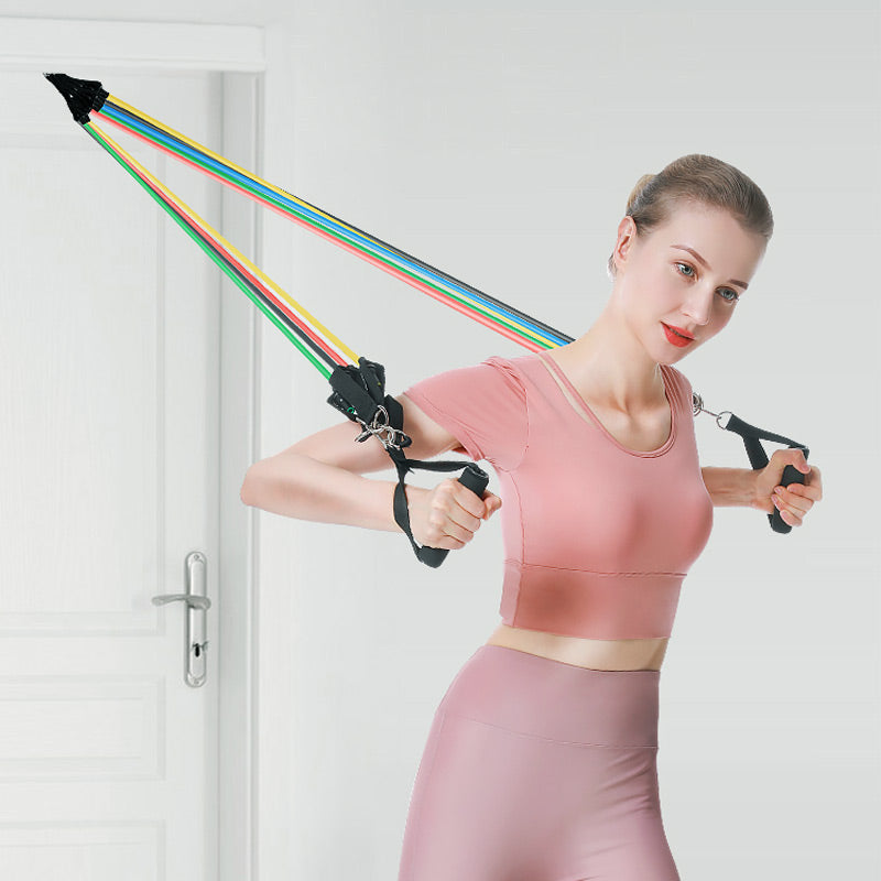 📢📢50% OFF !! ⏰💪 Build Your Dream Body Without a Gym  Adjustable Resistance Band Set for Full-Body Training Anywhere