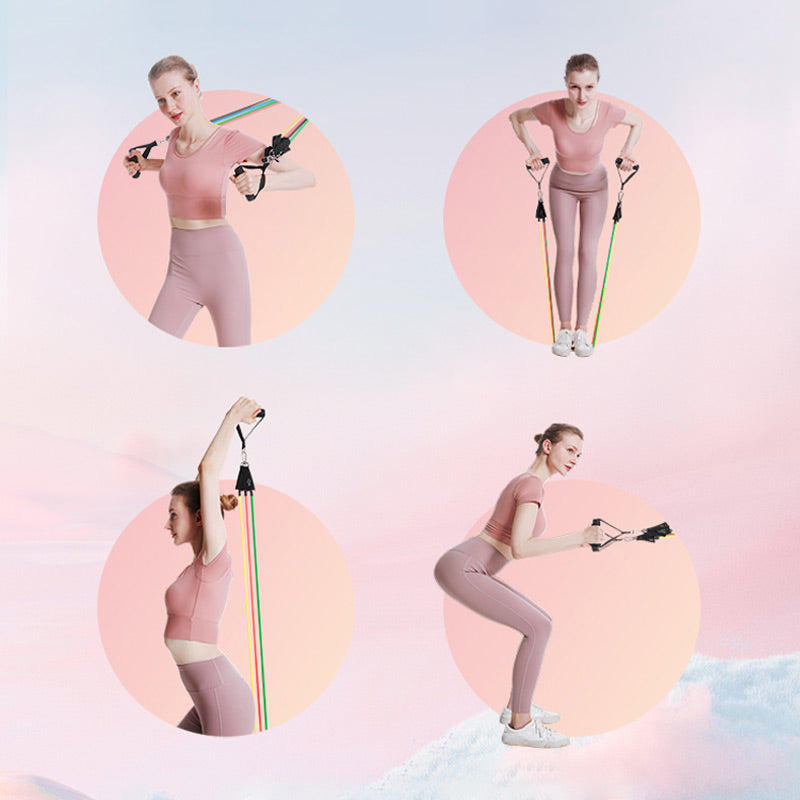 📢📢50% OFF !! ⏰💪 Build Your Dream Body Without a Gym  Adjustable Resistance Band Set for Full-Body Training Anywhere