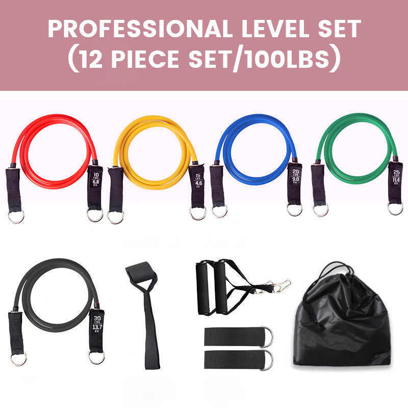 📢📢50% OFF !! ⏰💪 Build Your Dream Body Without a Gym  Adjustable Resistance Band Set for Full-Body Training Anywhere