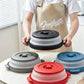 📢📢50% OFF !! ⏰Collapsible Microwave Cover with Base Mat