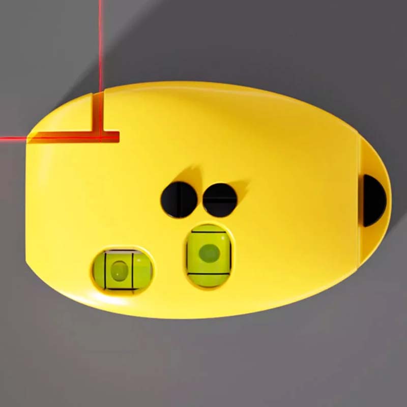 90 degree right angle infrared laser level projecting red right angle