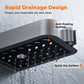 Drill-Free Shower Caddy Shelf for Slide Bar
