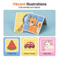 Educational Paper Folding Puzzle Game for Kids