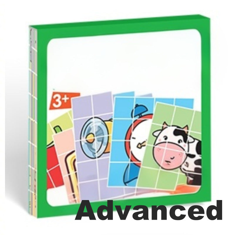 Educational Paper Folding Puzzle Game for Kids