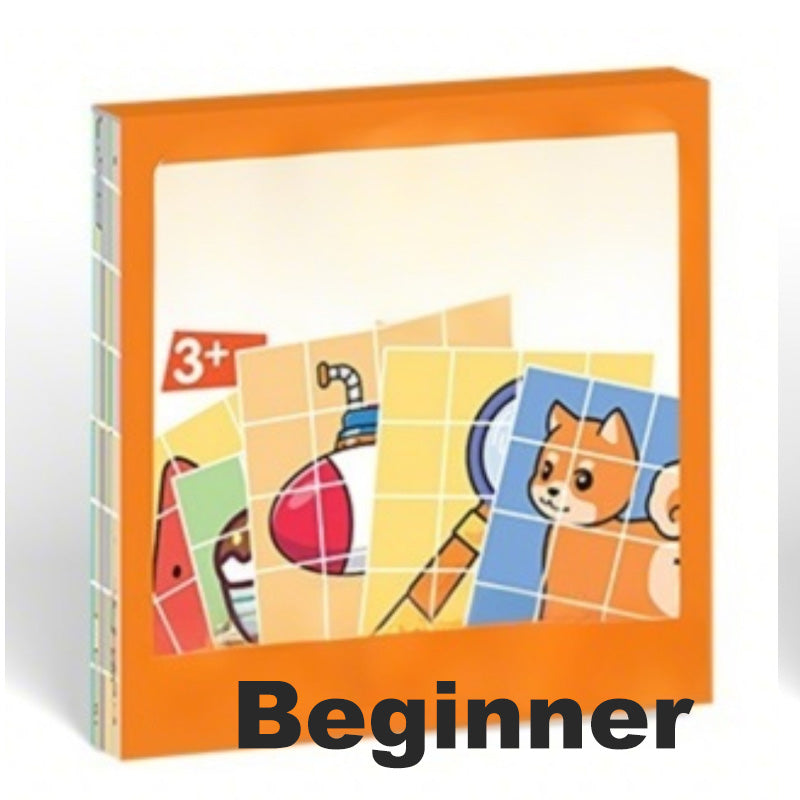 Educational Paper Folding Puzzle Game for Kids