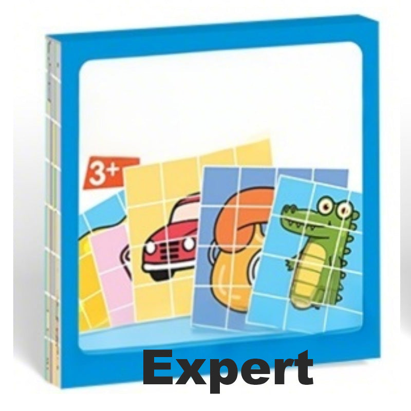 Educational Paper Folding Puzzle Game for Kids