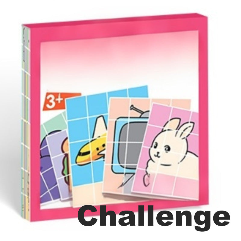 Educational Paper Folding Puzzle Game for Kids