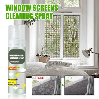 No-Rinse Window Screen Cleaning Spray