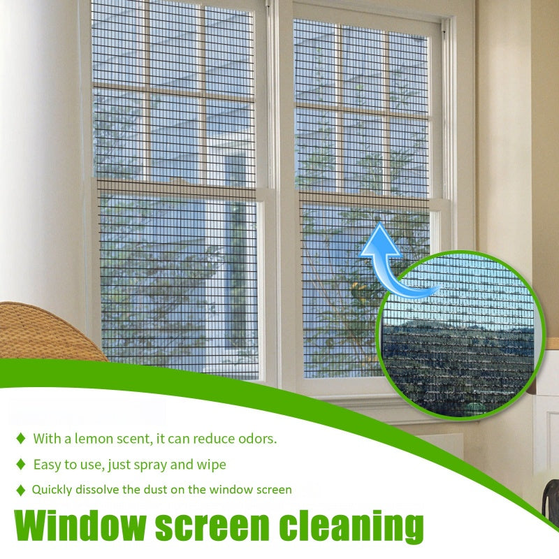 No-Rinse Window Screen Cleaning Spray