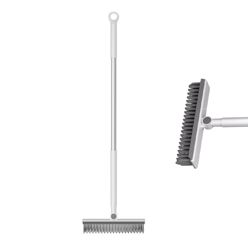 🧹 2-in-1 Grout & Corner Scrubber Brush with Squeegee🫧