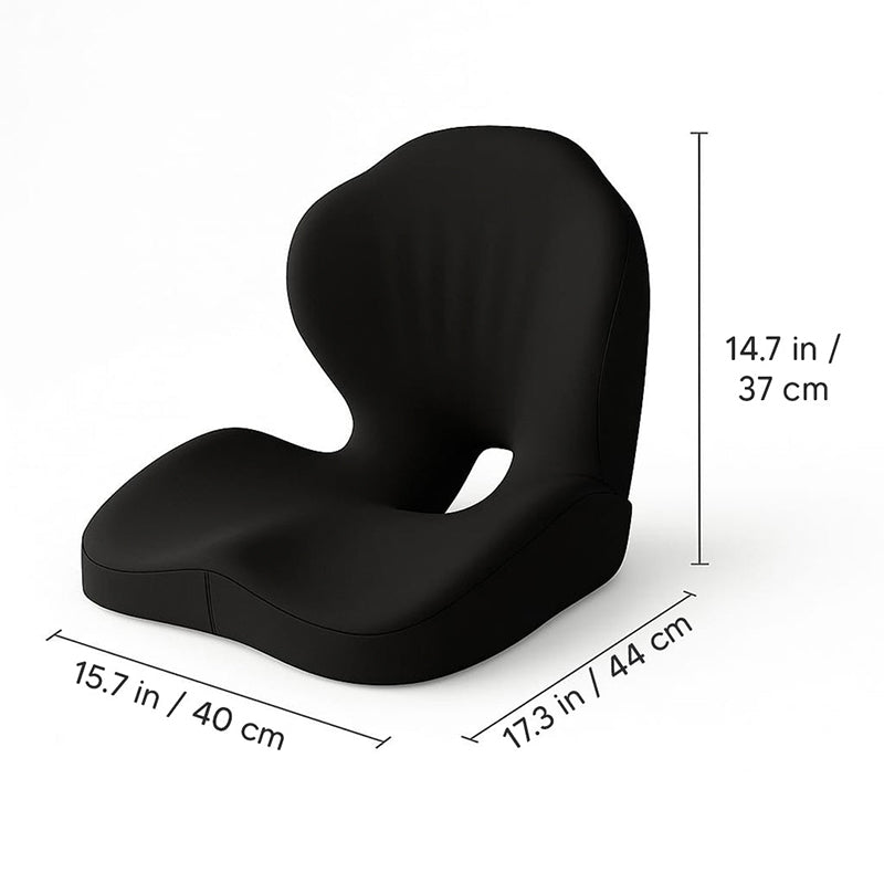 Ergonomic Seat Cushion With Lumbar Support