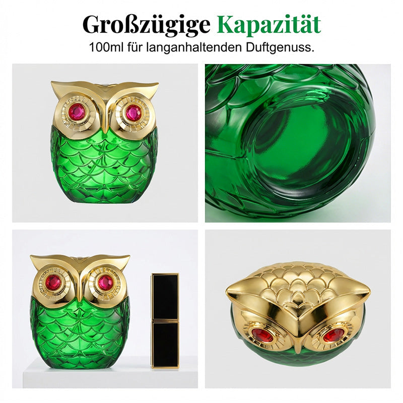 100ml generous capacity owl perfume bottle details