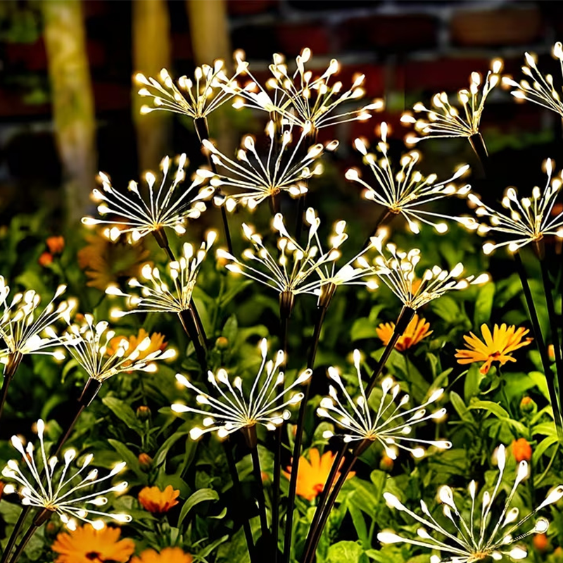 🏆LAST DAY SALE 50% OFF!!🎁Solar Firework Garden Stake Lights