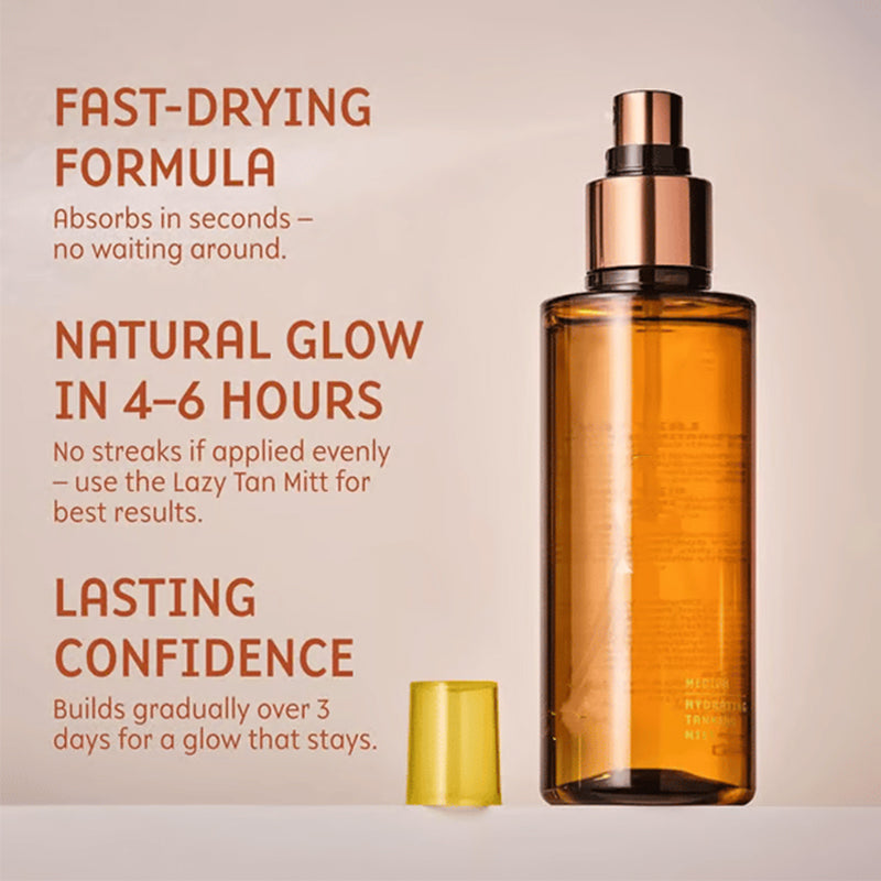 Hydrating Self-Tanning Mist for a Natural Glow