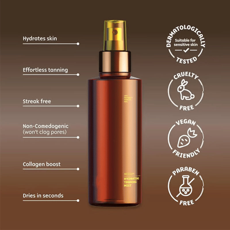 Hydrating Self-Tanning Mist for a Natural Glow