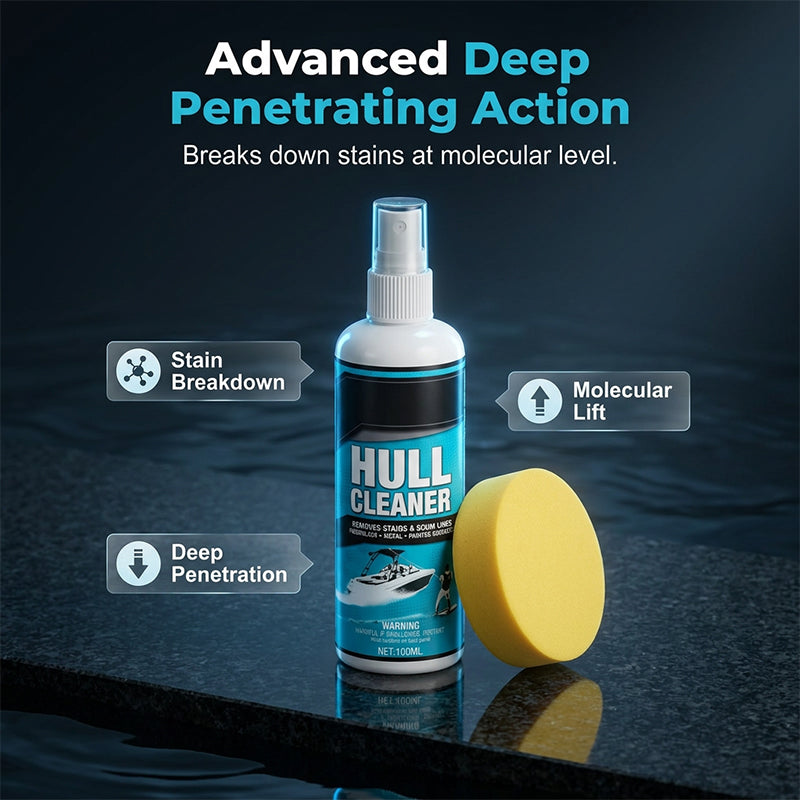 Boat Hull Cleaner 100ml Stain and Scum Line Remover