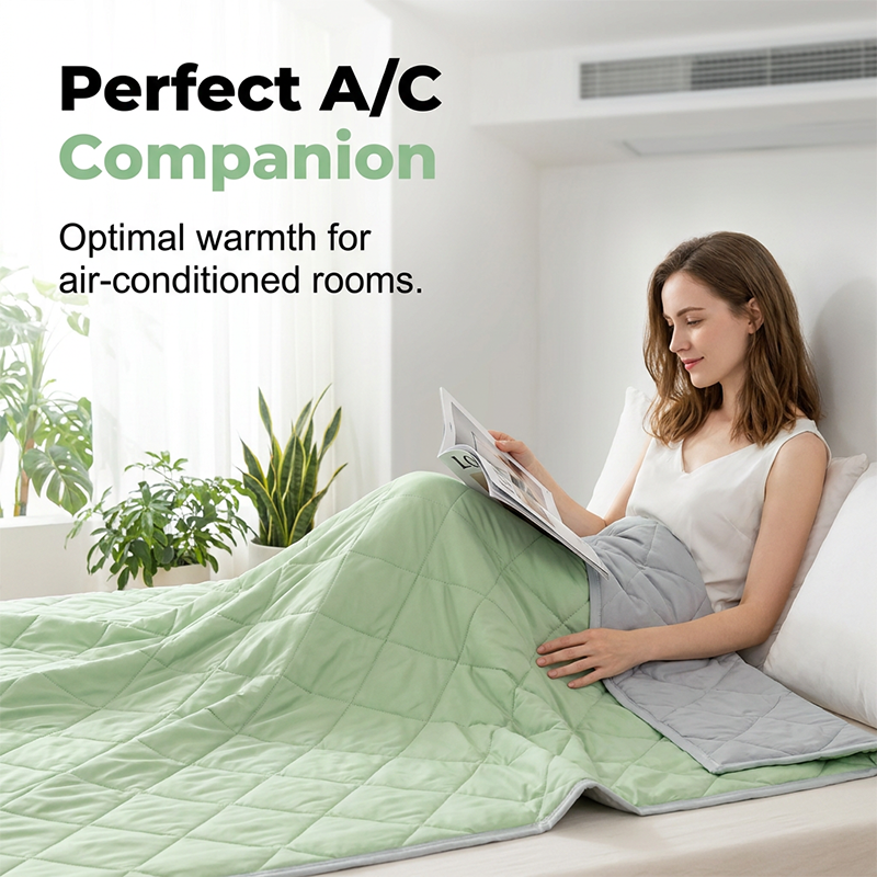 ⏳Limited-time 50% off⏰❄️Cooling Throw Blanket for Hot Sleeper💤🛌