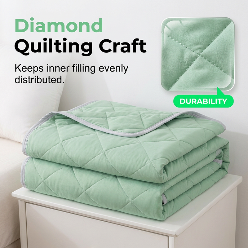 ⏳Limited-time 50% off⏰❄️Cooling Throw Blanket for Hot Sleeper💤🛌