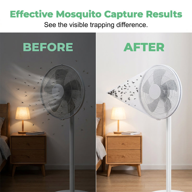 Eco-Friendly Fan Mosquito Trap