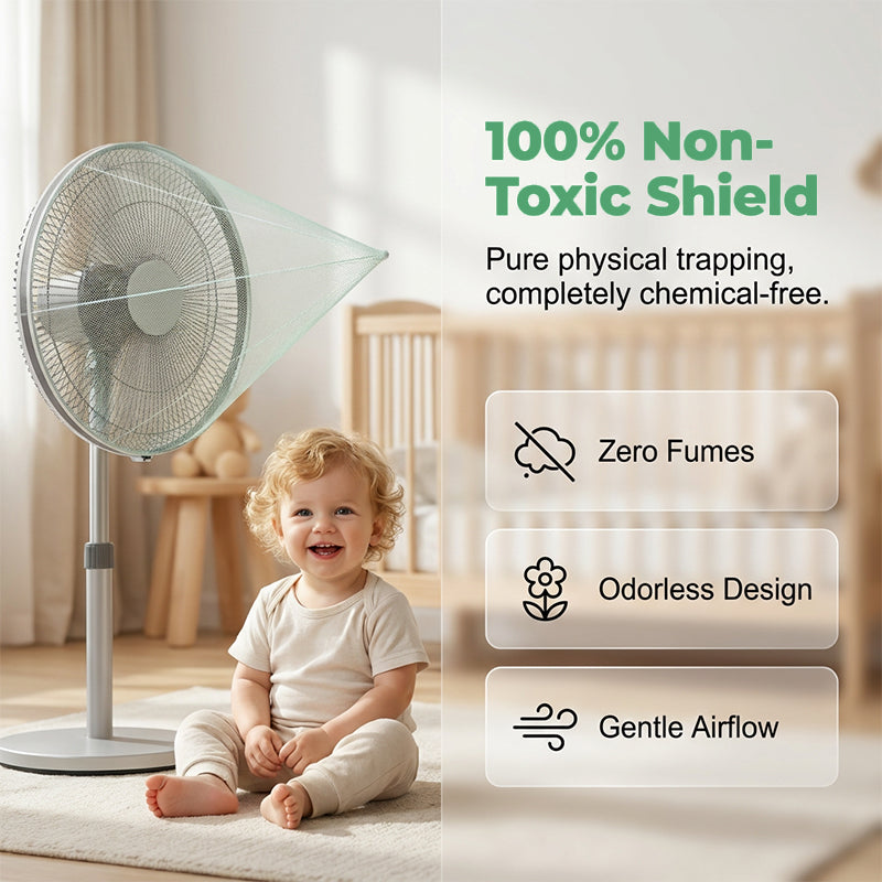 Eco-Friendly Fan Mosquito Trap