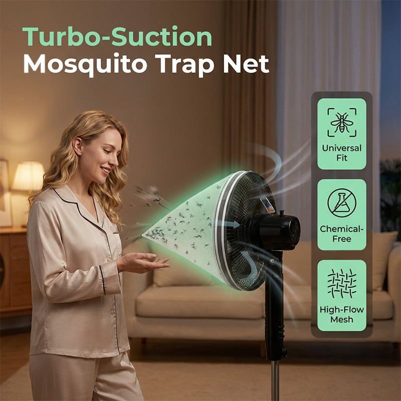 Eco-Friendly Fan Mosquito Trap