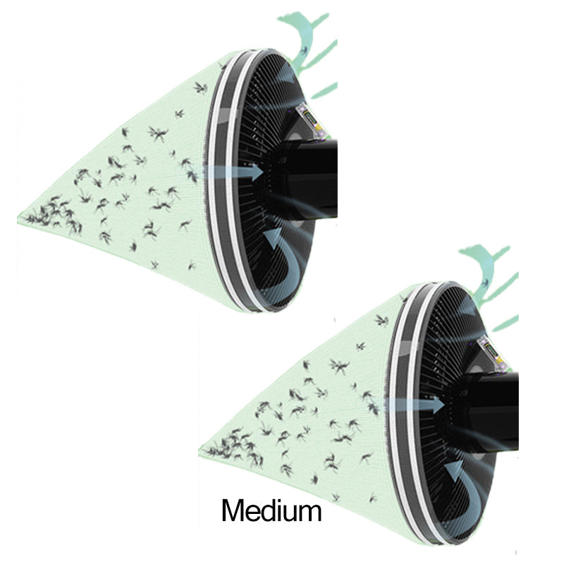Eco-Friendly Fan Mosquito Trap