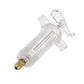 ⏳Time-Limited Special⏰Precision AC Oil Dye Injector – Brass Construction, High Pressure Hose, Clear Barrel ✨