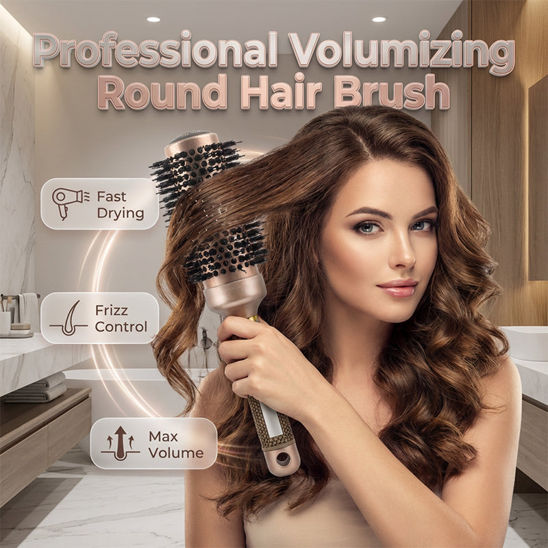 Professional Volumizing Round Hair Brush