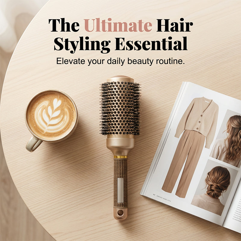 Professional Volumizing Round Hair Brush