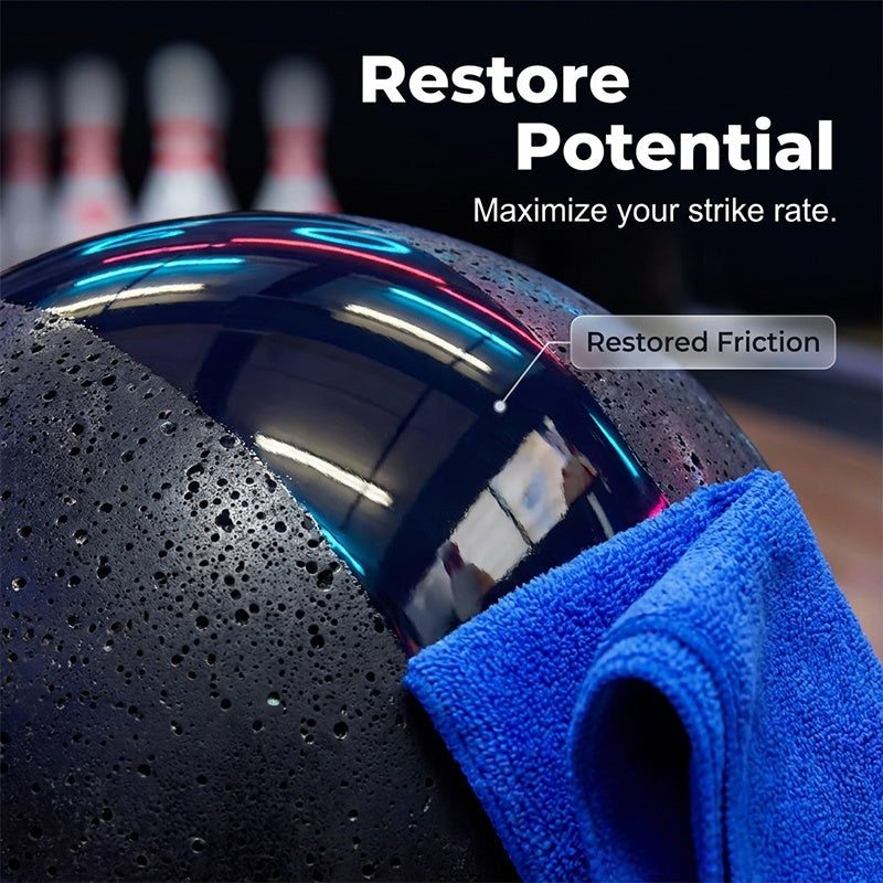 Bowling ball cleaner spray kit product display