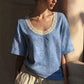 Vintage Lace Summer Blouse