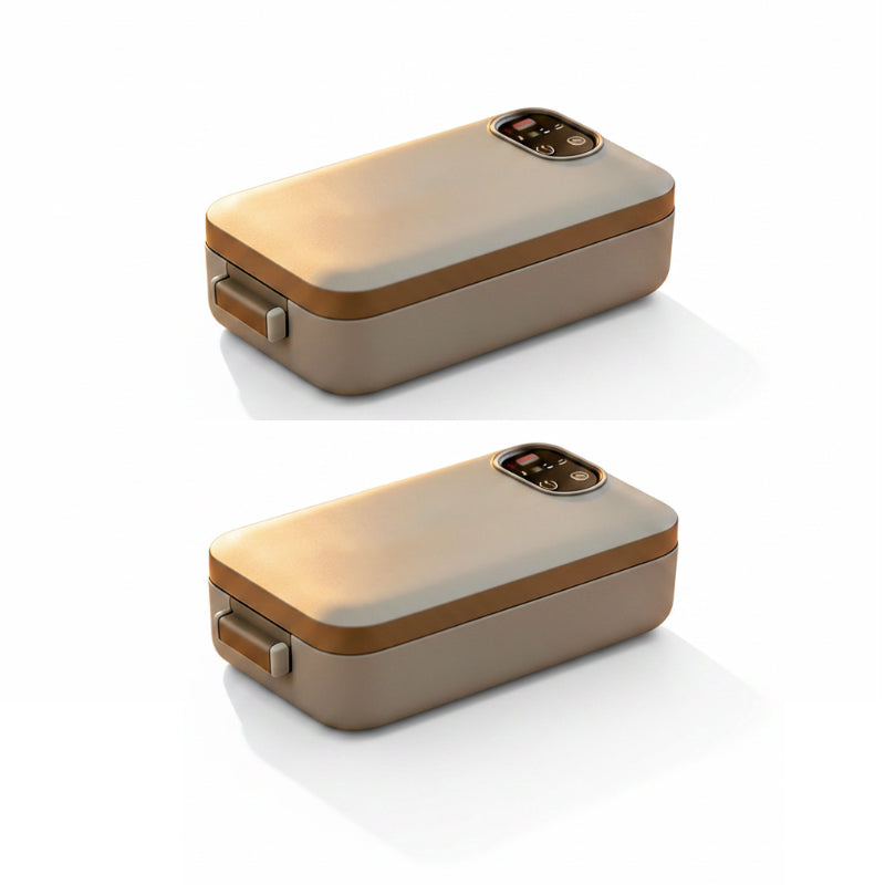 🍱Portable Electric Lunch Box with Self-Heating – Compact & silent – Keeps meals warm – perfect for office, road trips or picnics 🔋✨