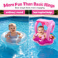 Yacht-Shaped Inflatable Kids Pool Float