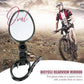 🥳2026 HOT SALE🥳💞50K+ SOLD!🚲🔍 50% OFF! 360° Rotating Rearview Mirror – Clear view behind, no more neck twisting. Fits bikes, e‑bikes & motorcycles. Tool‑free silicone strap! 🛡️✨
