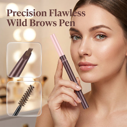 💄 FLASH SALE 50% OFF! 🌸 2-in-1 Eyebrow Pencil & Tinted Gel – Micro-Fork Tip for Hair-Like Strokes, Waterproof & Smudge-Proof, Natural Long-Lasting Brows 🏆