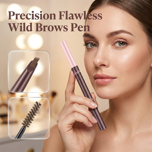💄 FLASH SALE 50% OFF! 🌸 2-in-1 Eyebrow Pencil & Tinted Gel – Micro-Fork Tip for Hair-Like Strokes, Waterproof & Smudge-Proof, Natural Long-Lasting Brows 🏆
