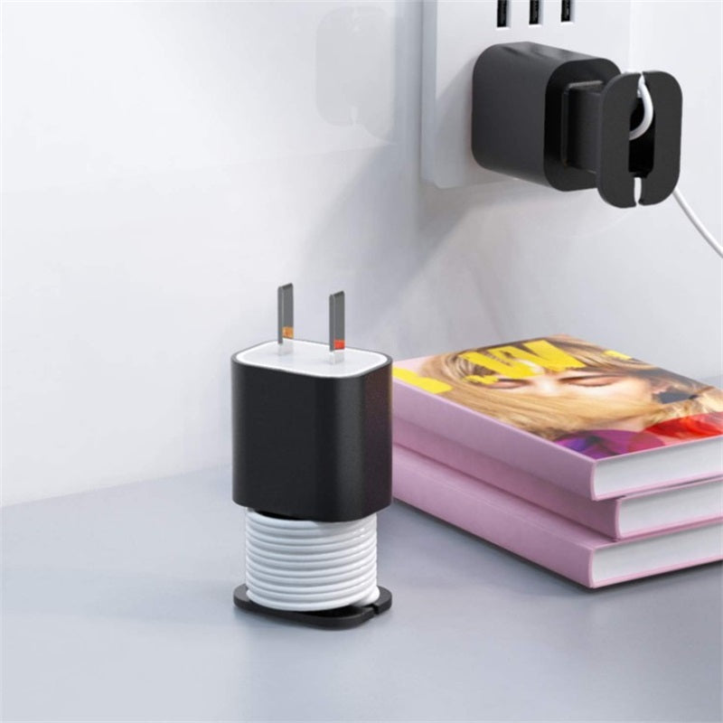 🔥2-in-1 Silicone Charger Protector – Guard Your Brick, Tame Your Cable – No More Messy Wires, No More Scuffed Chargers 🧼