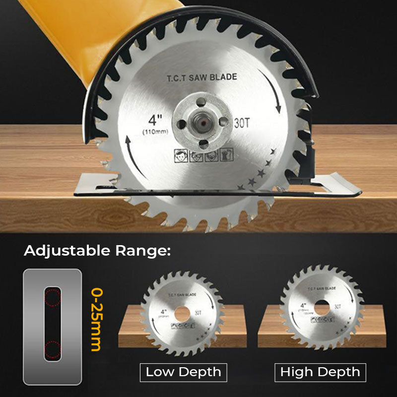 🔥Hot Sale 50% OFF🔥 Angle Grinder Cutting Stand with Protective Cover Kit – 0-45° Adjustable, 0-40mm Depth, Fits 4"-5" (100-125mm) Grinders, Iron+ABS, 11 Pcs with Dust Hose & Blades 🔧