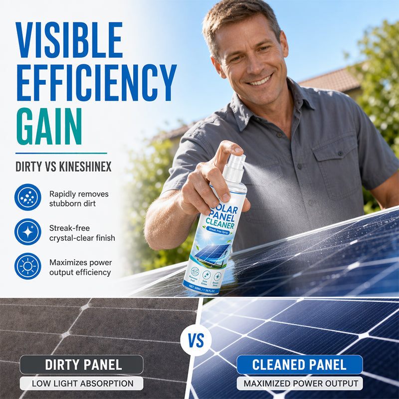 🛒 50% OFF NOW! ☀️ Advanced solar panel cleaning spray – Effectively removes dirt & improves energy output – Easy-to-use outdoor product 💧