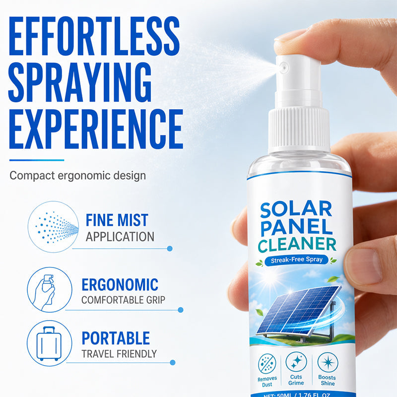 🛒 50% OFF NOW! ☀️ Advanced solar panel cleaning spray – Effectively removes dirt & improves energy output – Easy-to-use outdoor product 💧