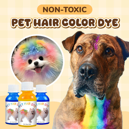 🔥Hot Sale 57% OFF🔥 Non-Toxic Pet Hair Color Dye – Temporary, Washable, 12 Colors, for Dogs & Cats 🐶